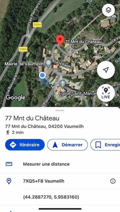 Gite De Charme Le Val Mellis Classe 3 Etoiles Dans La Douceur Provencale Vaumeilh 외부 사진
